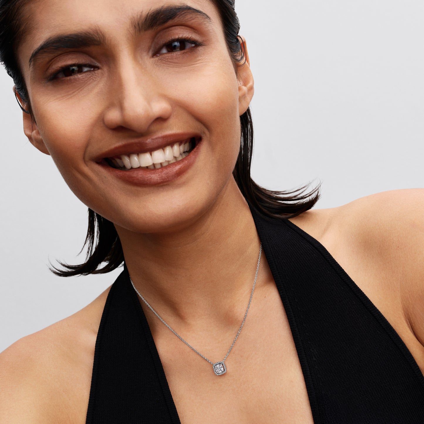 Pandora Halo Pendant Collier Necklace