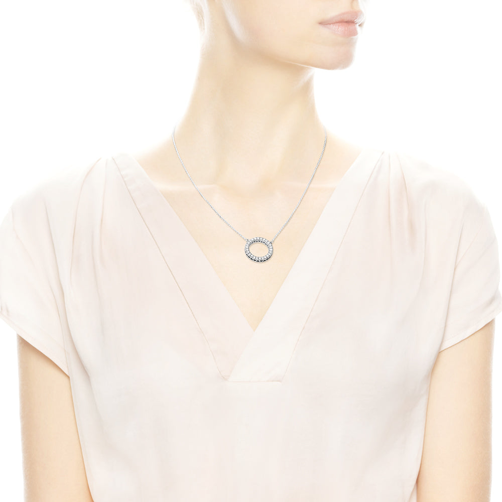 Pandora Circle of Sparkle Necklace