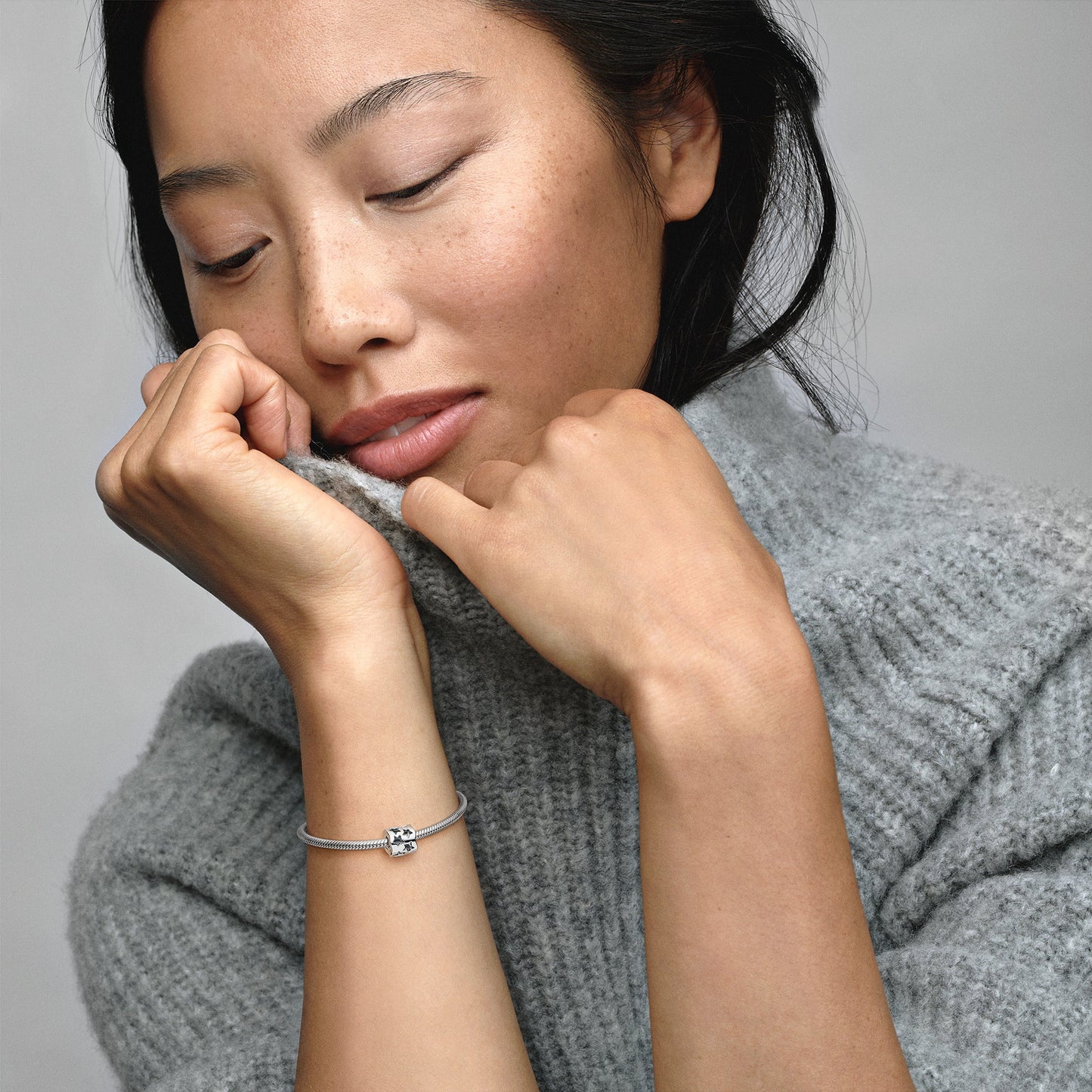 Pandora Cut-out Sparkling Star Charm