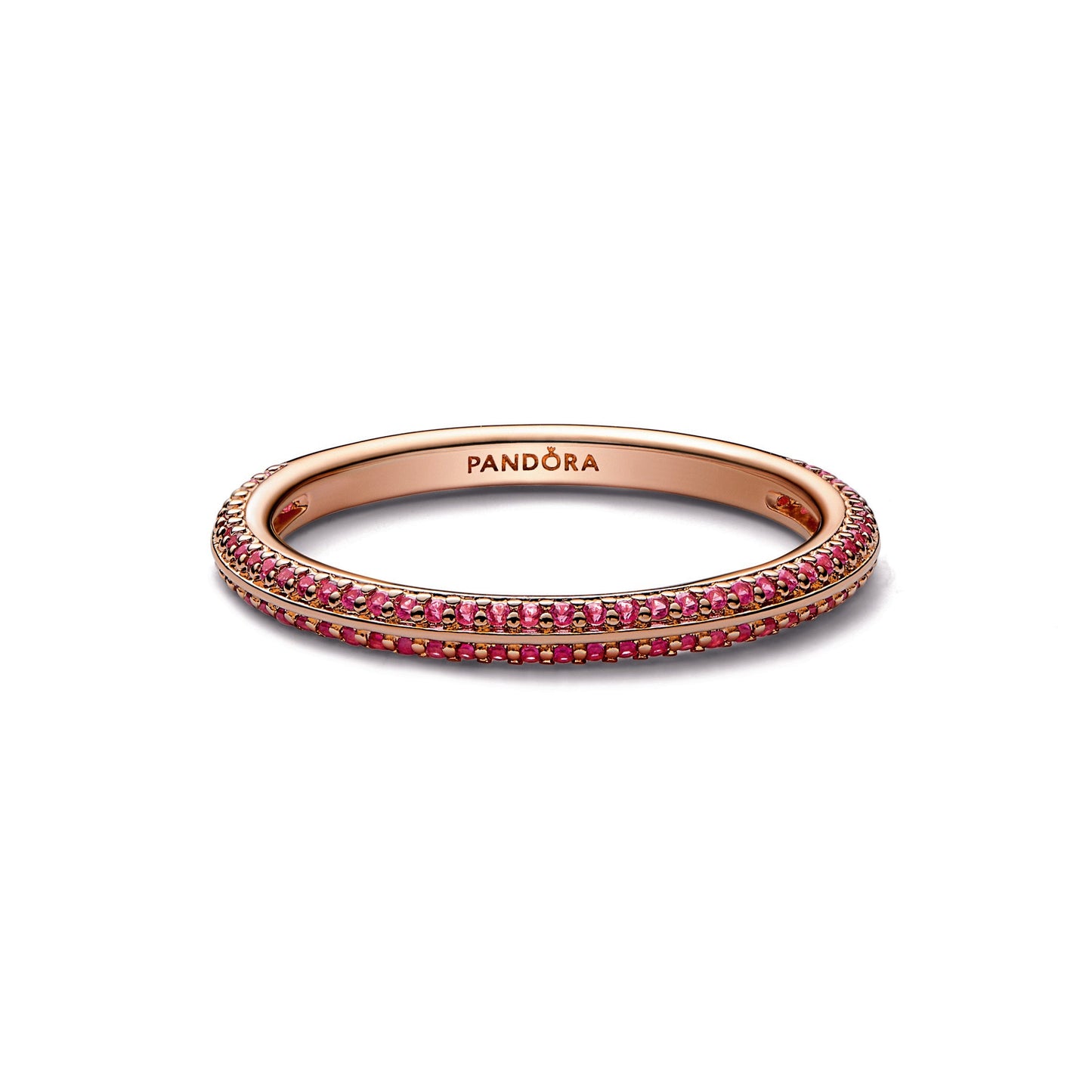 Pandora ME Red Pave Ring