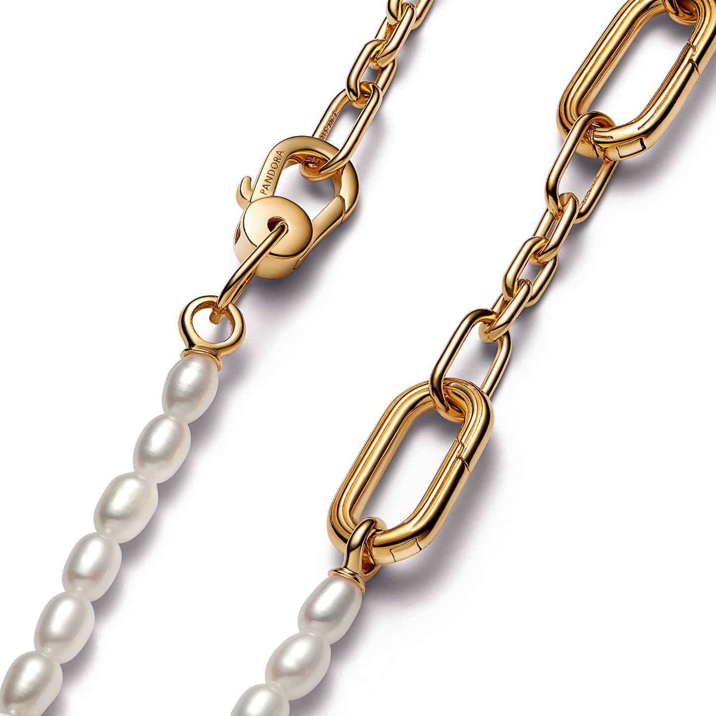 Pandora ME Slim Treated Freshwater Pearl Necklace