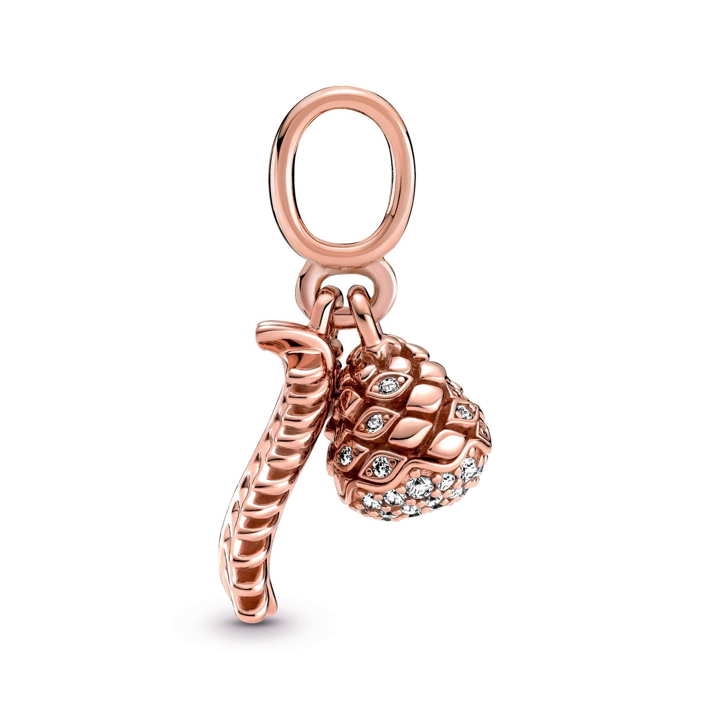 Pandora Sparkling Pine Cone Dangle Charm