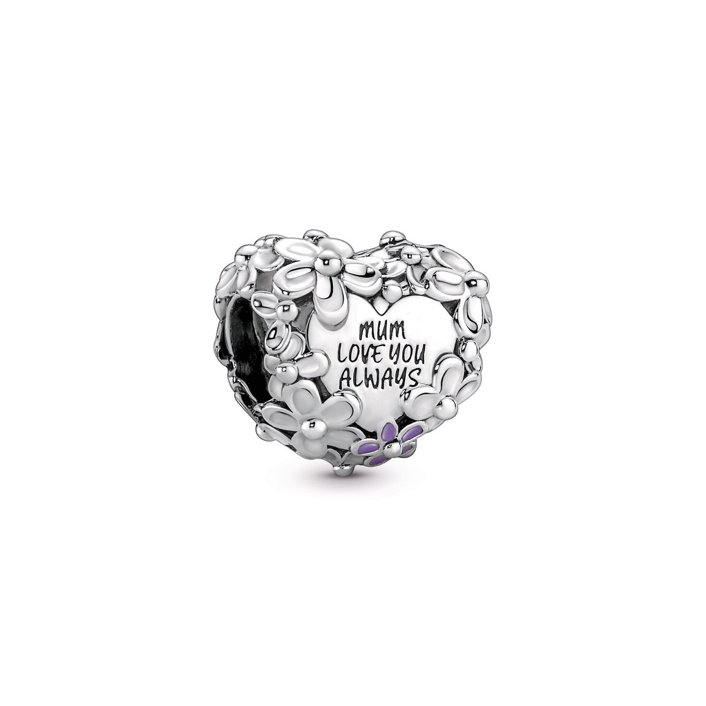 Pandora Mum Daisy Heart Charm