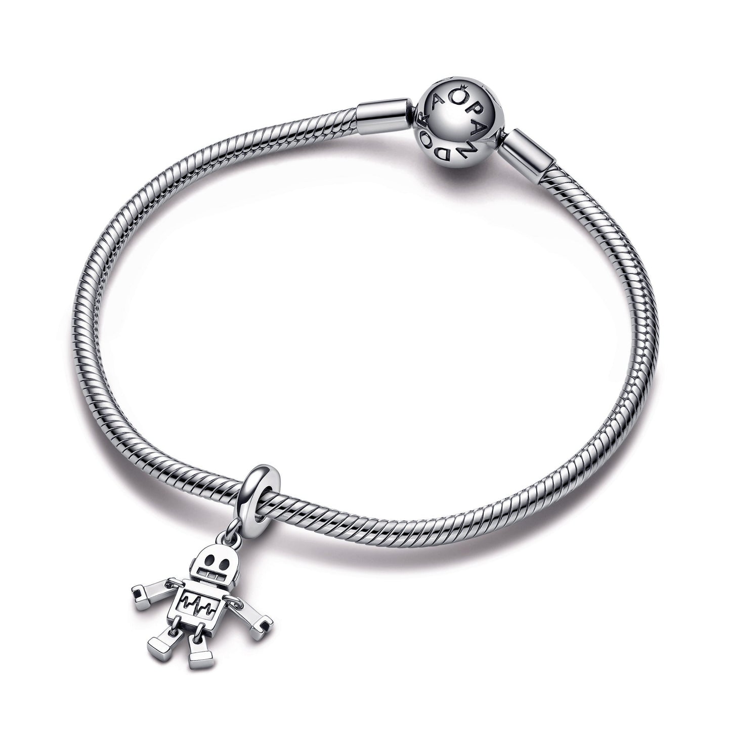 Pandora Bestie Bot Robot Dangle Charm