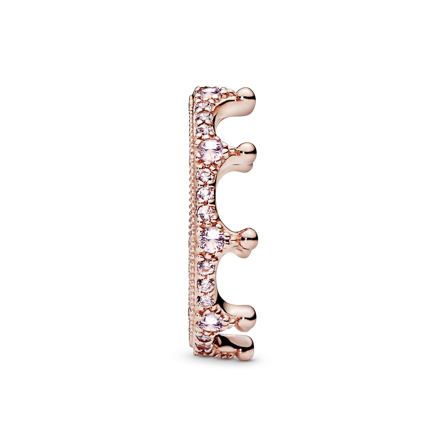 Pandora Pink Sparkling Crown Ring