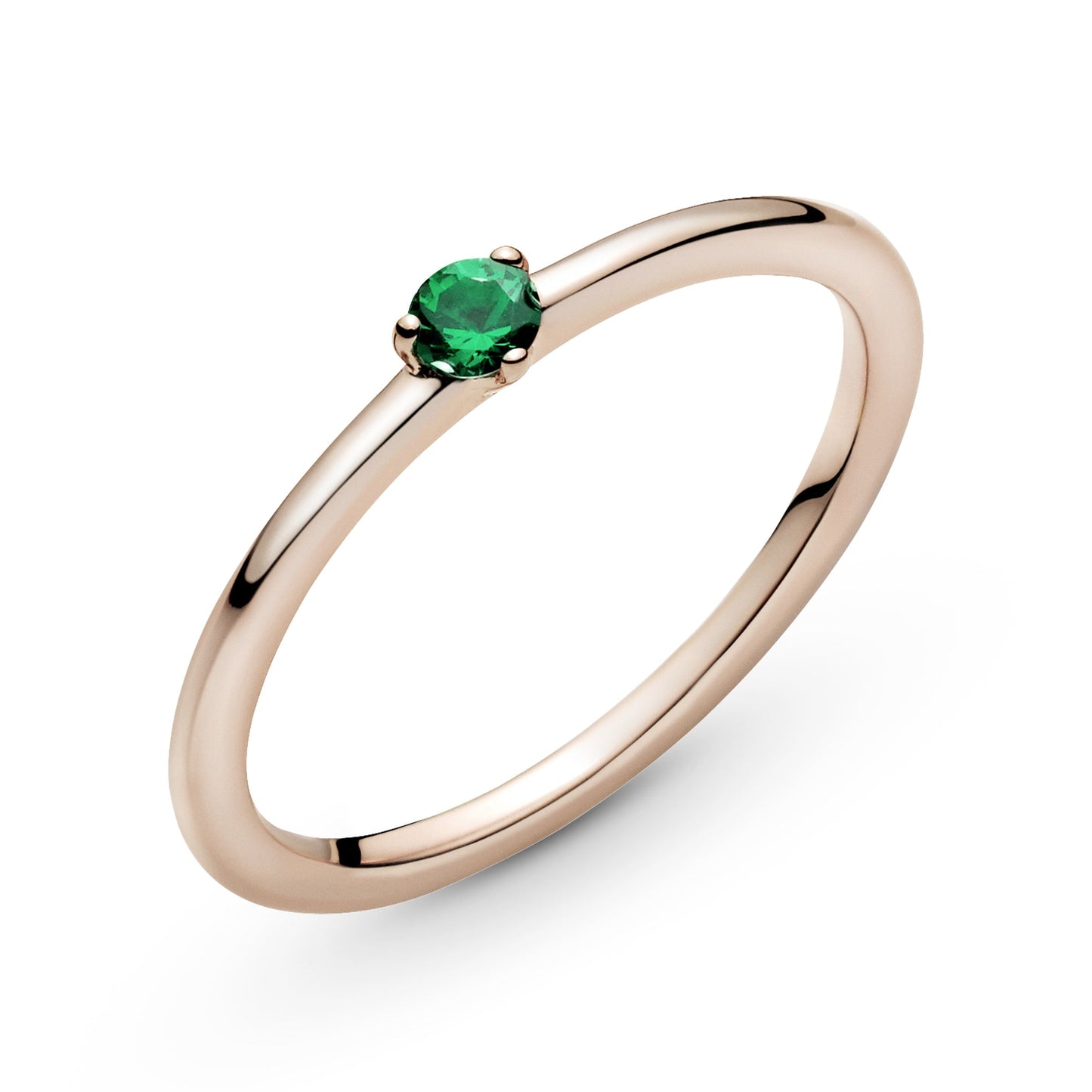 Pandora Green Solitaire Ring