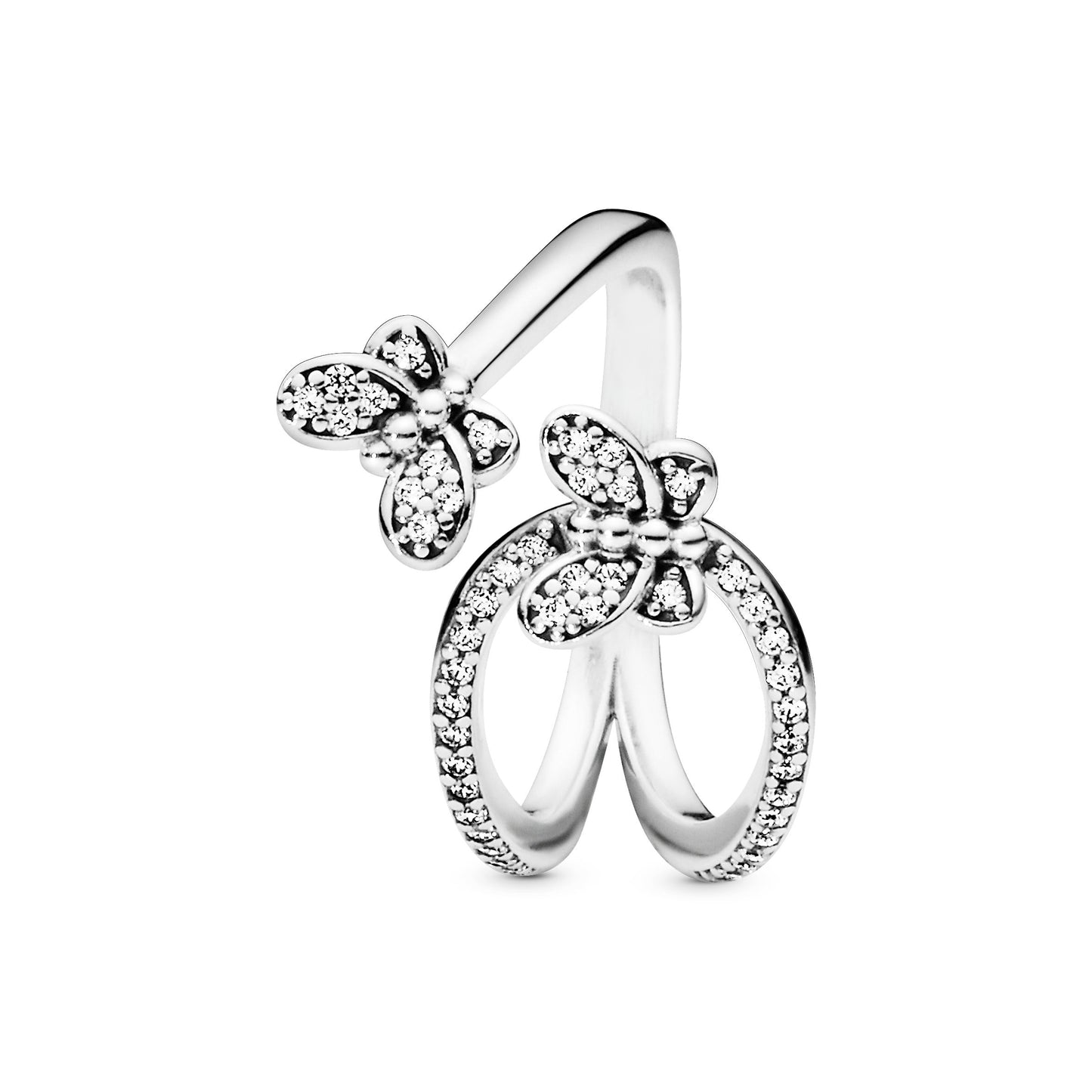 Pandora Sparkling Butterfly Open Ring