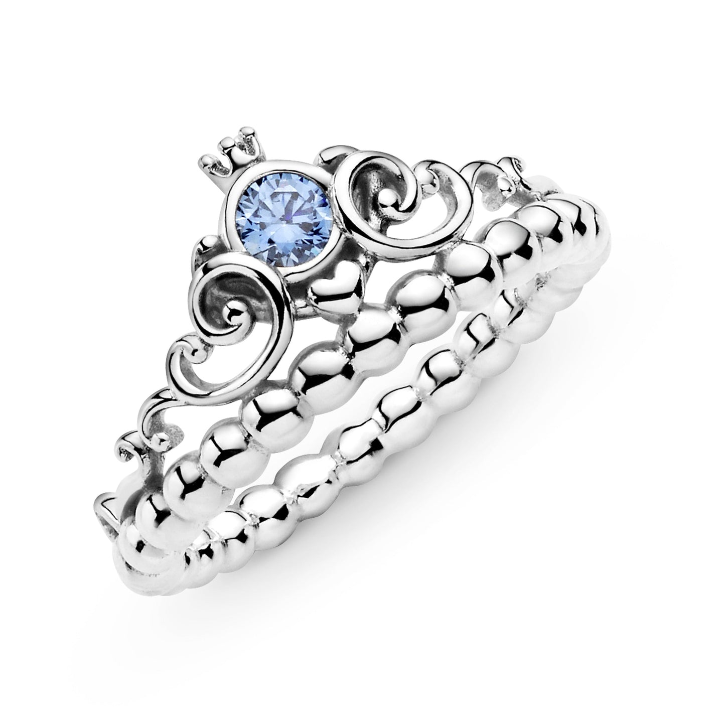 Pandora Disney Cinderella Blue Tiara Ring