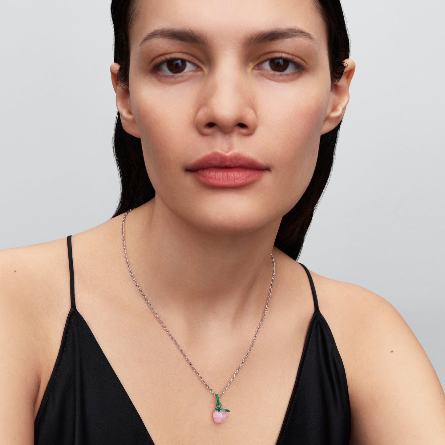 Pandora Murano Pink Apple Charm