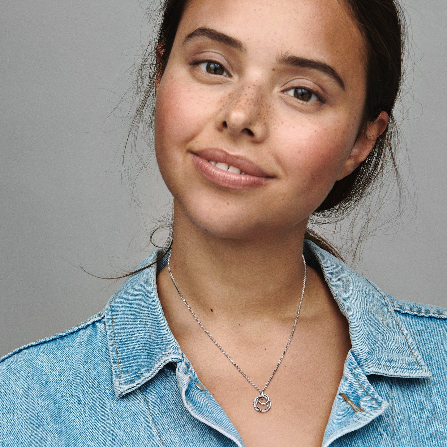 Pandora Family Always Encircled Pendant Necklace
