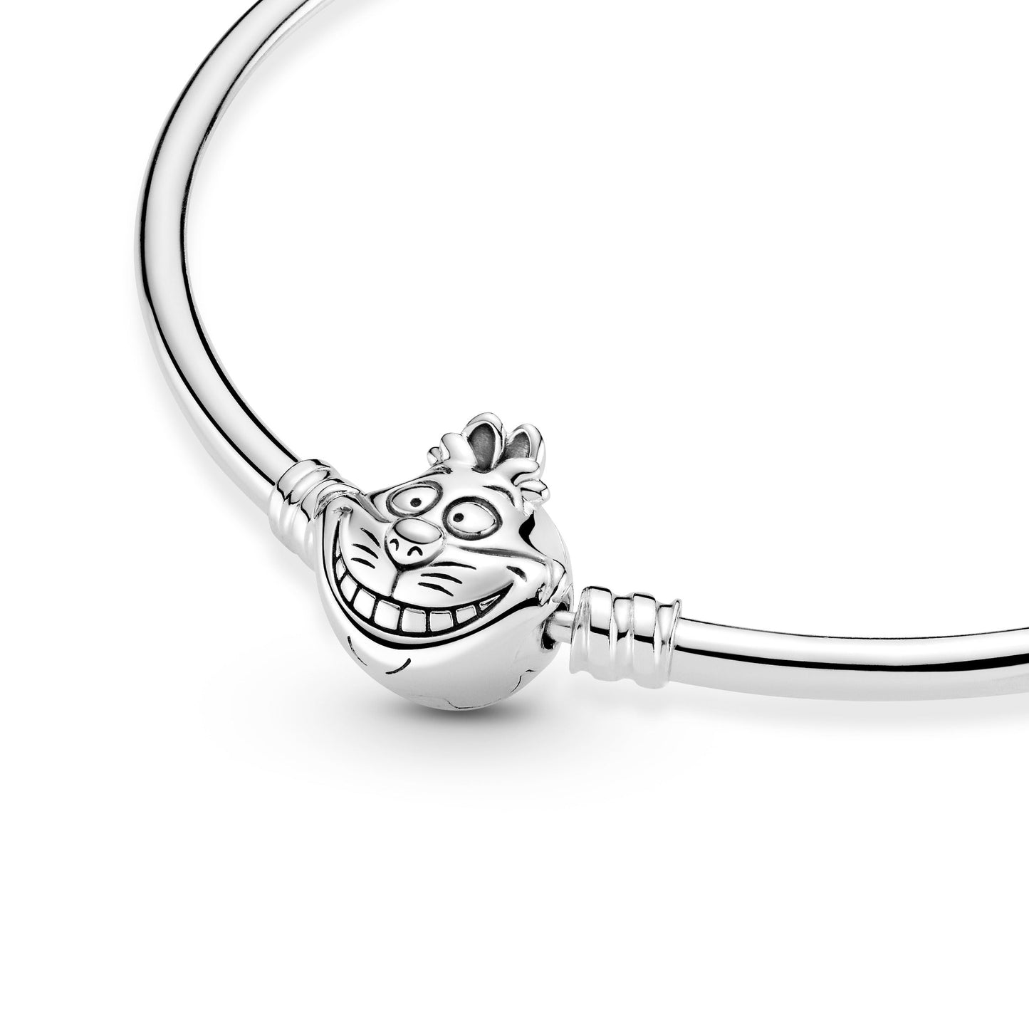 Pandora Disney Alice in Wonderland Cheshire Cat Clasp Pandora Moments Bangle