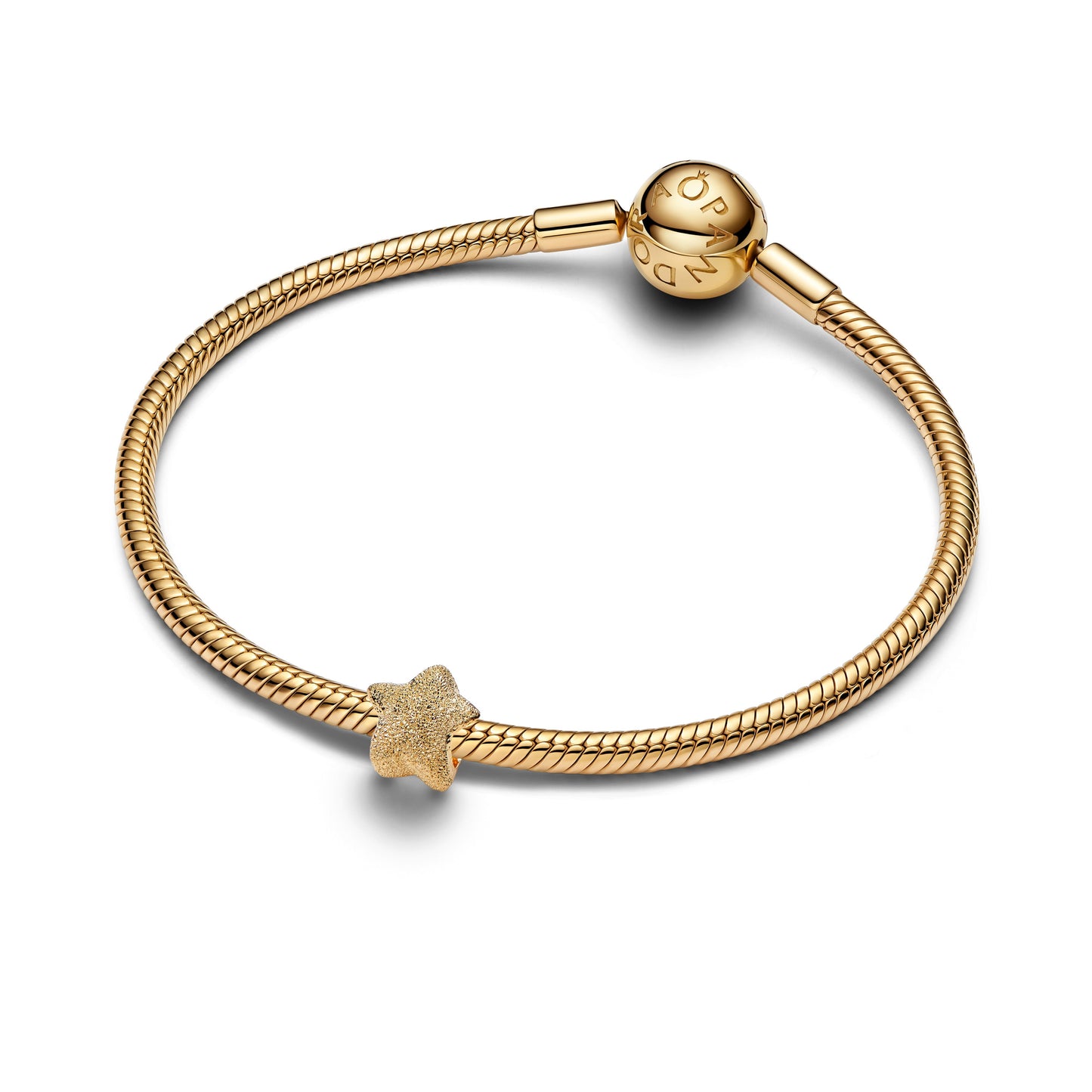 Pandora Textured Star Mini Charm