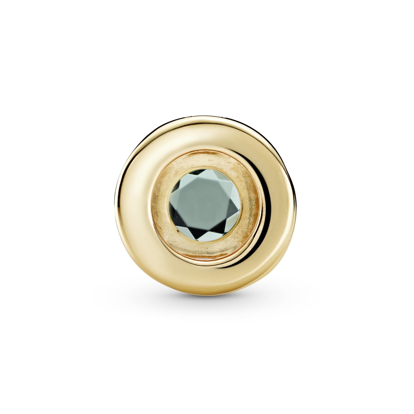 Pandora Green Circle Clip Charm