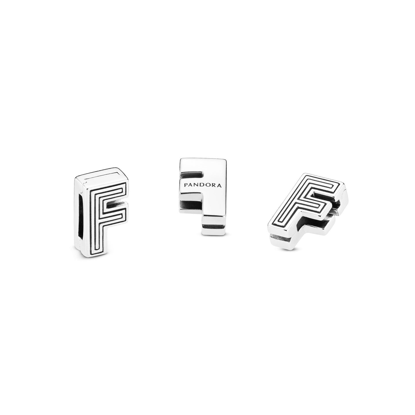 Pandora Letter F Clip Charm