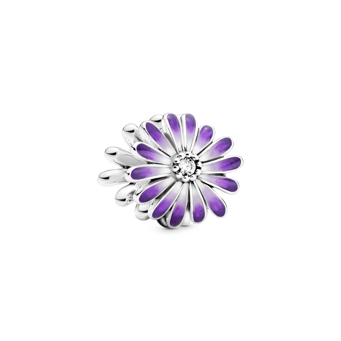 Pandora Purple Daisy Charm