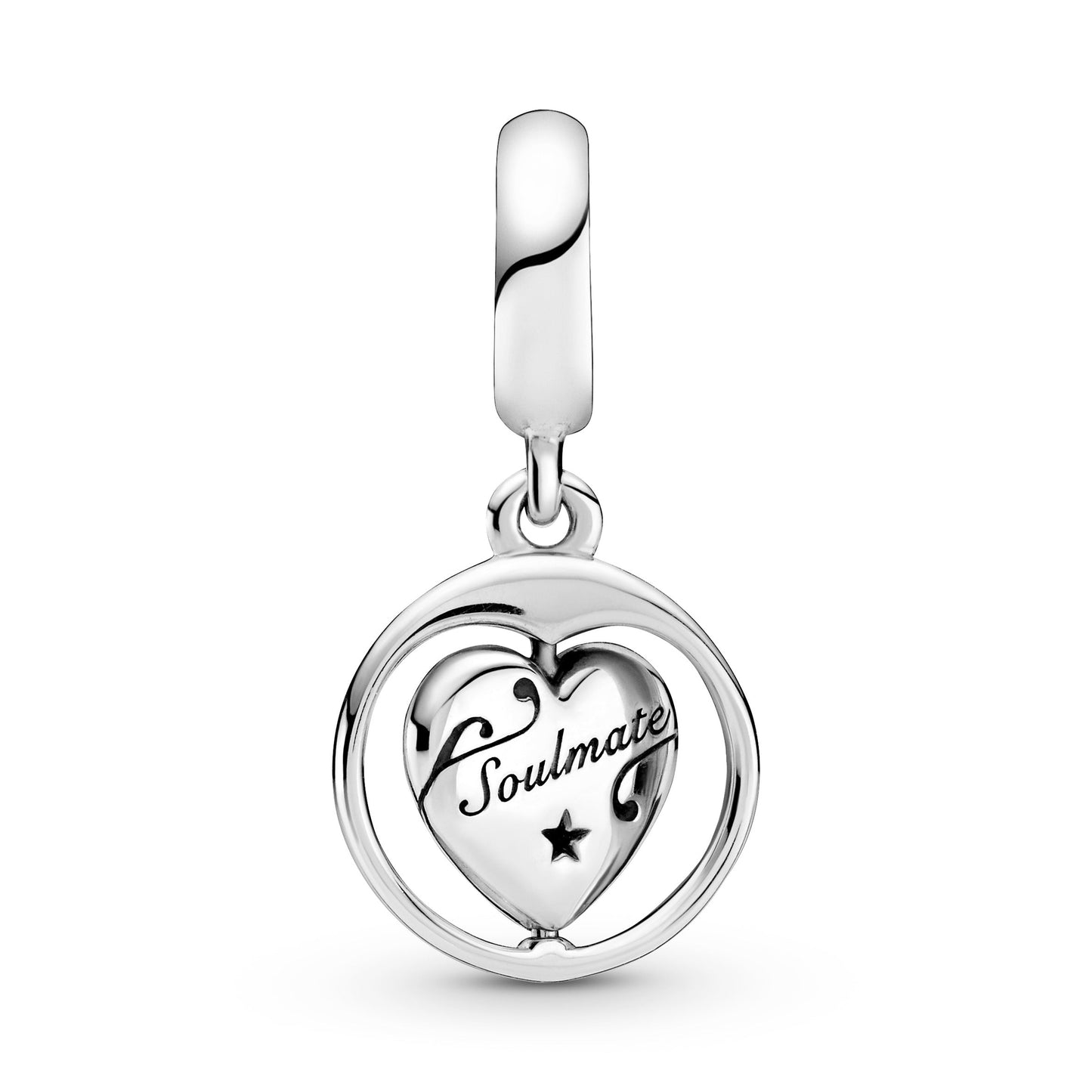 Pandora Spinning Forever & Always Soulmate Dangle Charm