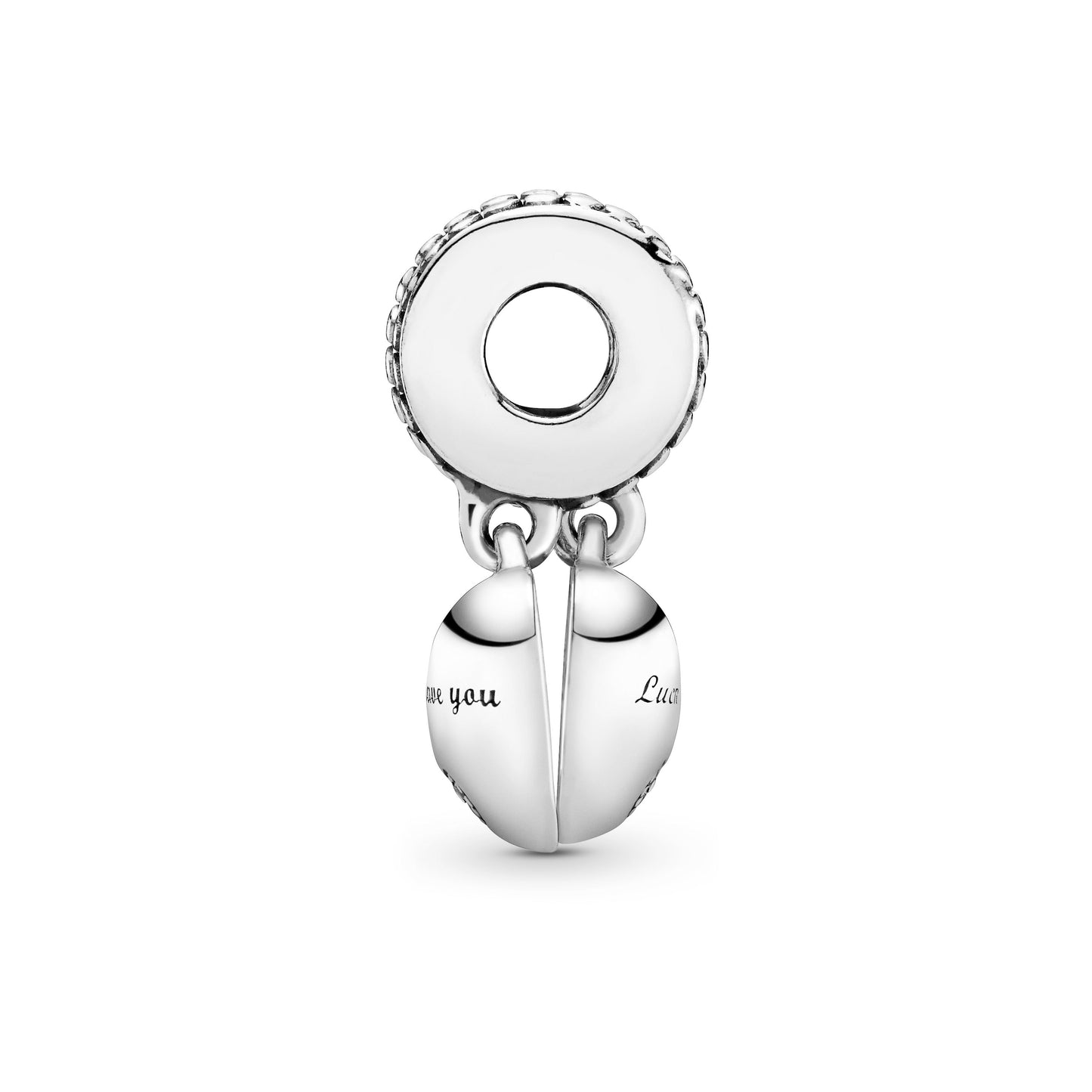 Pandora Daughter- & Mother in Law Split Dangle Charm