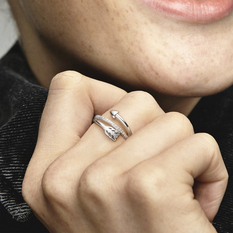 Pandora Wrap-Around Arrow Ring