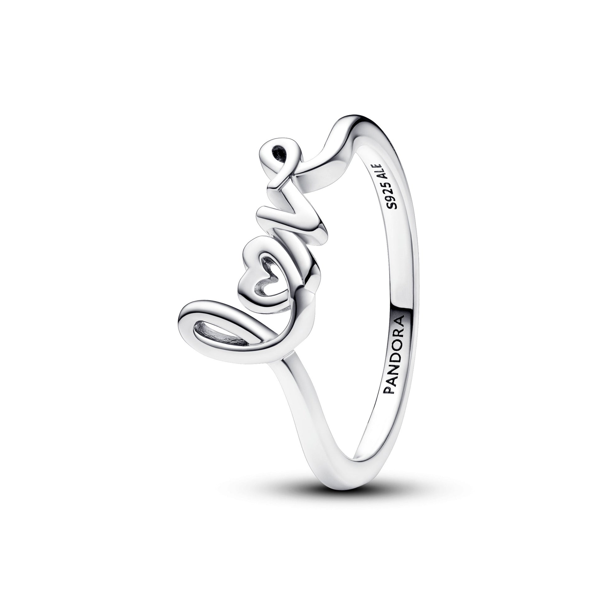Pandora Handwritten Love Ring