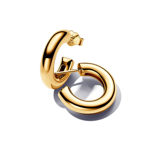 Pandora Round Open Hoop Earrings