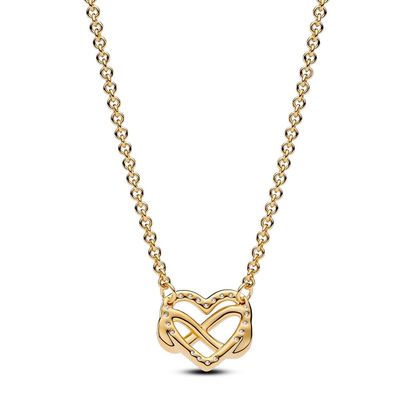 Pandora Sparkling Infinity Heart Collier Necklace