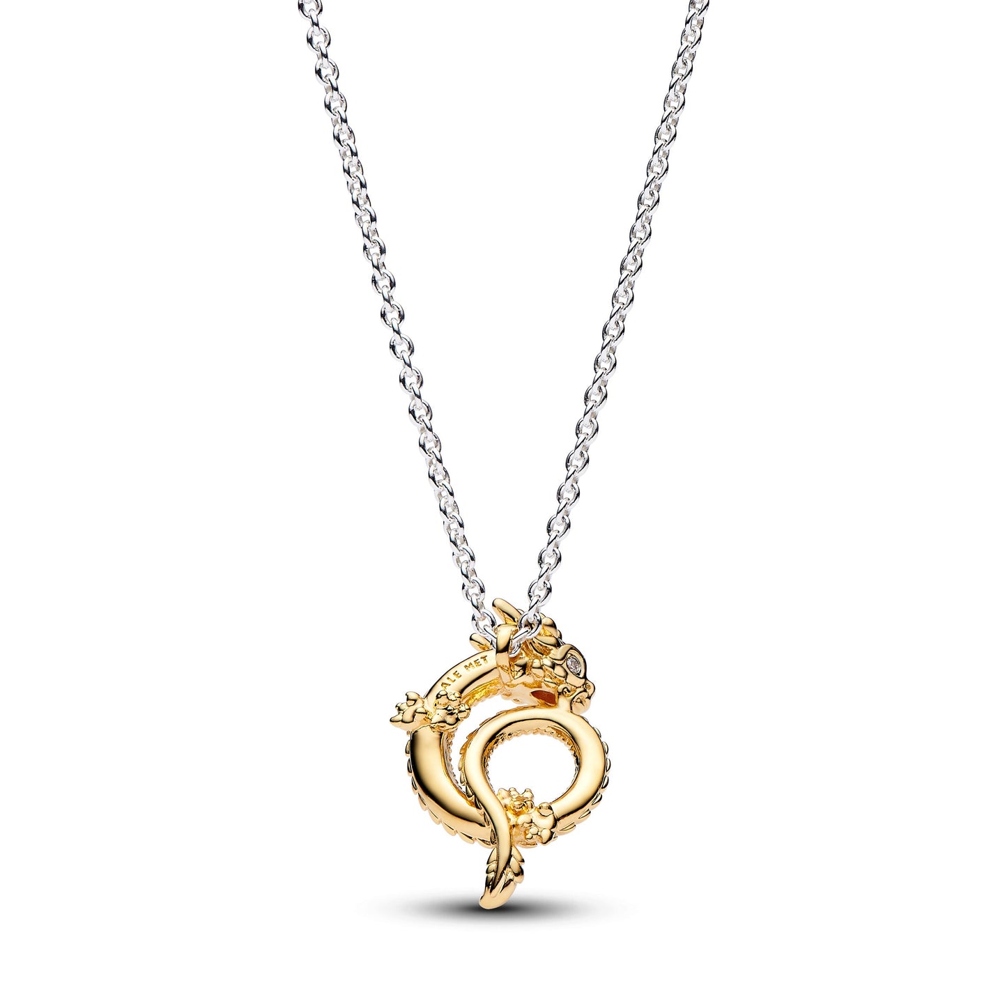 Pandora Two-Tone Chinese Year of the Dragon Collier Necklace
