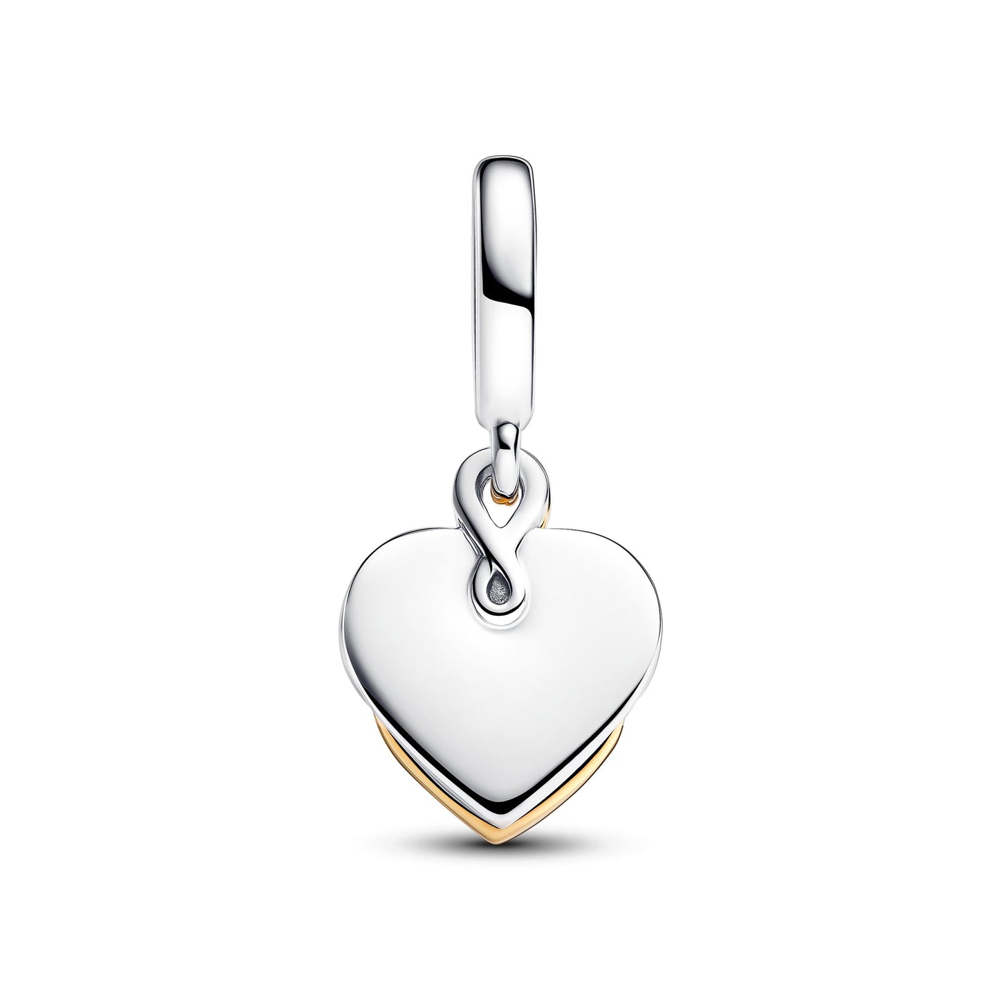 Pandora Lab-grown Diamond Engravable Mom Double Dangle Charm