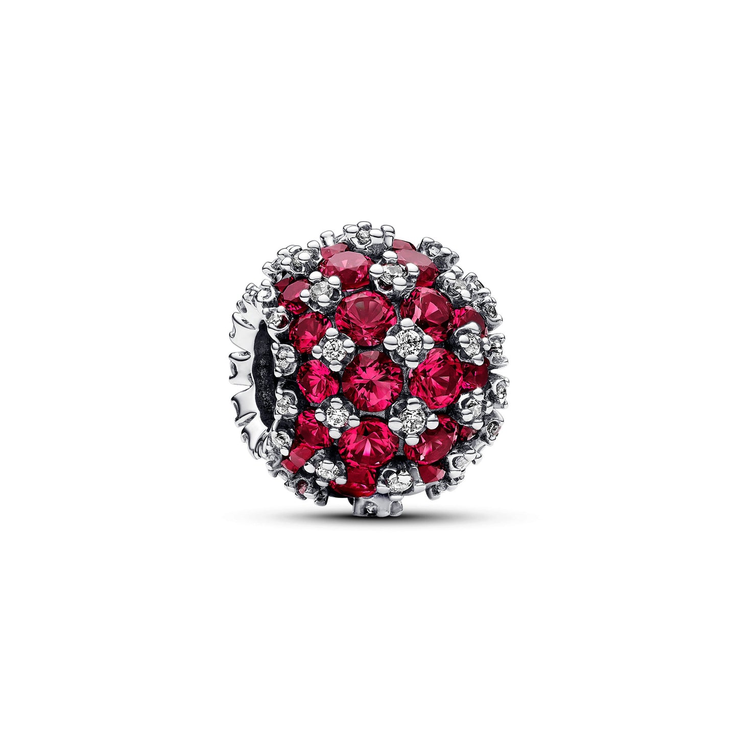 Pandora Sparkling Pave Round Pink Charm