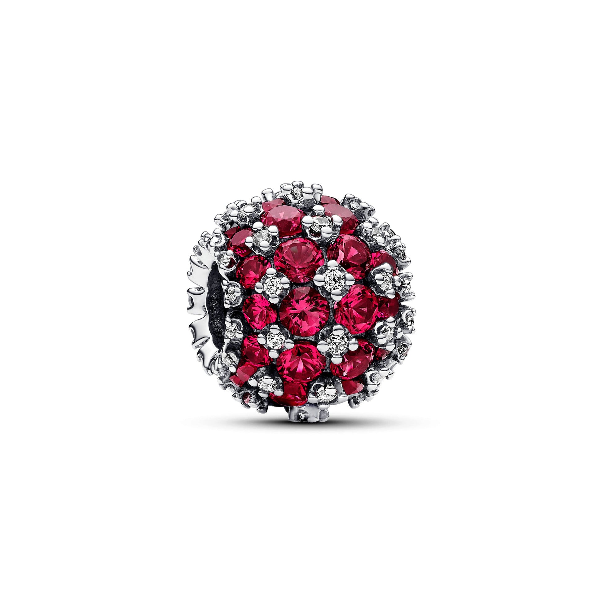 Pandora Sparkling Pave Round Pink Charm