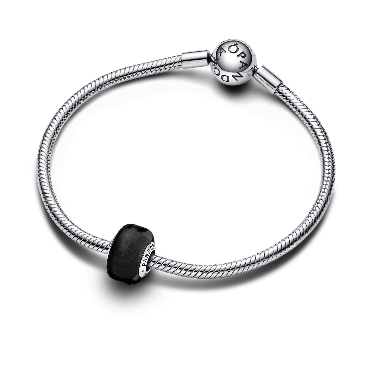 Pandora Black Mini Murano Glass Charm