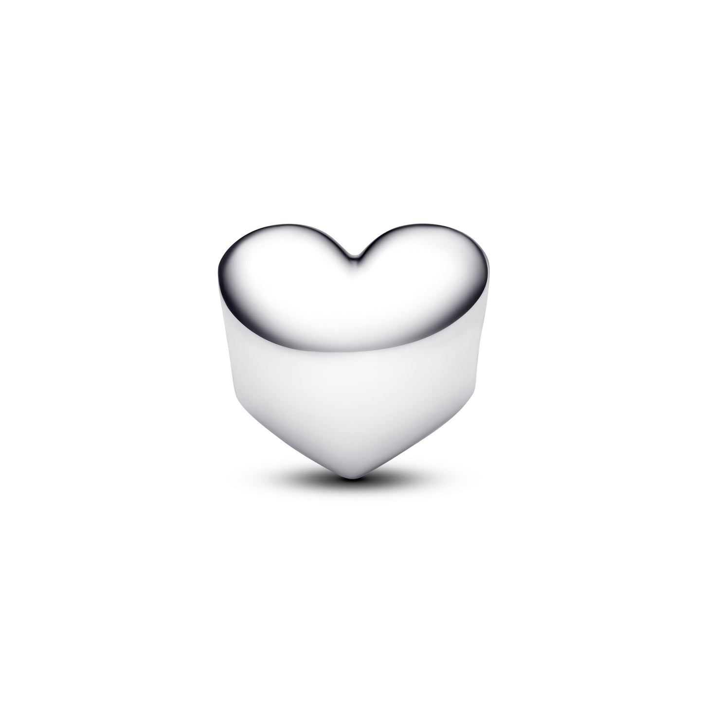 Pandora Engravable Clear Stone Heart Charm