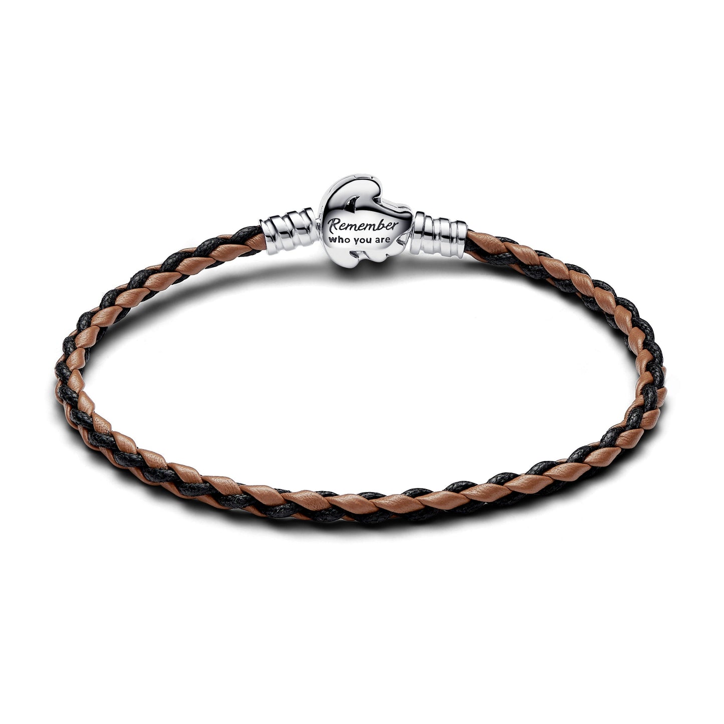Pandora Disney The Lion King Clasp Pandora Moments Braided Leather Bracelet