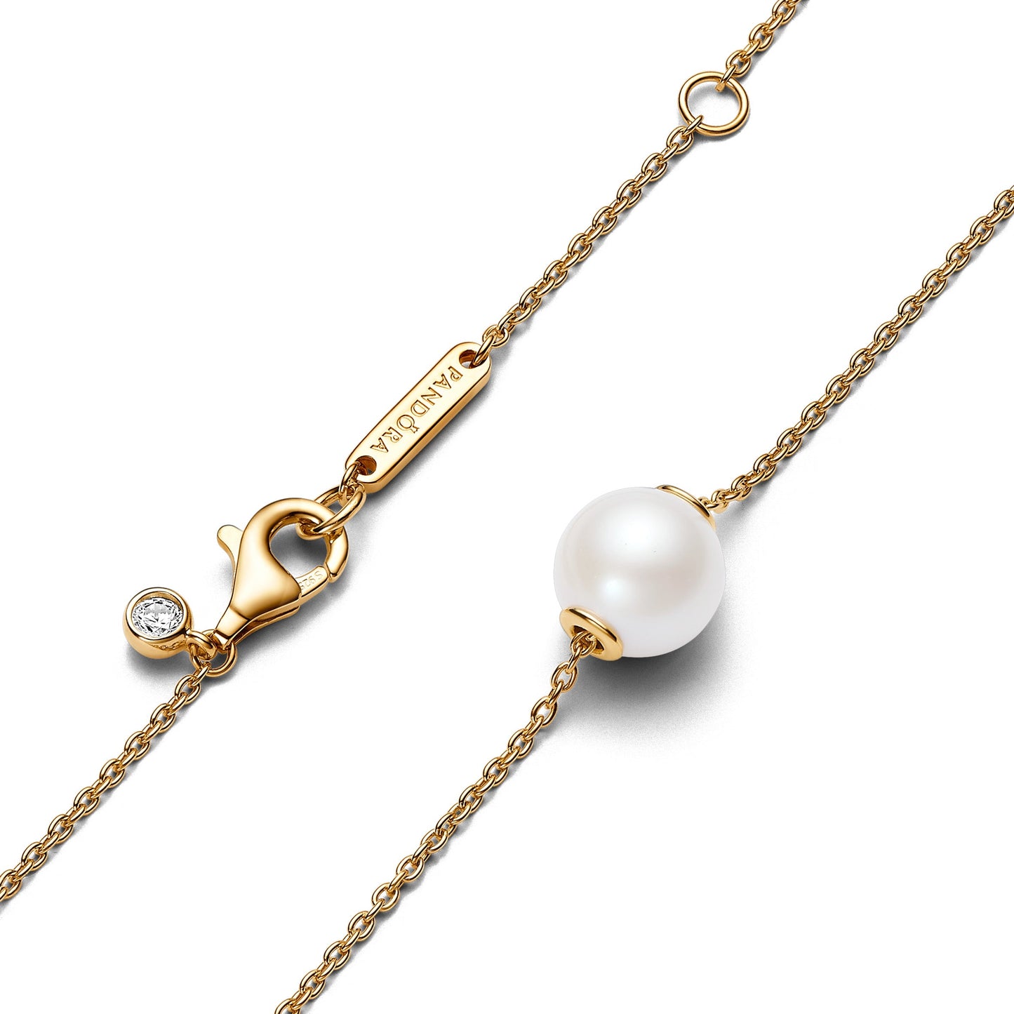 Pandora Treated Freshwater Pearl Collier Necklace