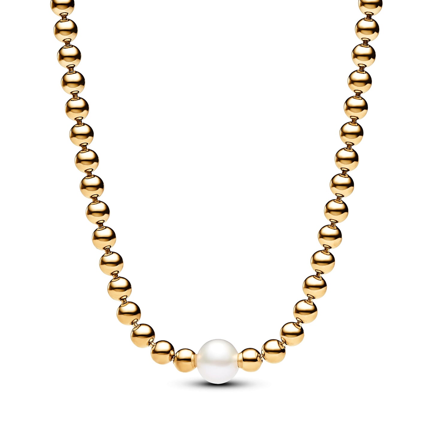 Pandora Treated Freshwater Pearl & Beads Collier Necklace