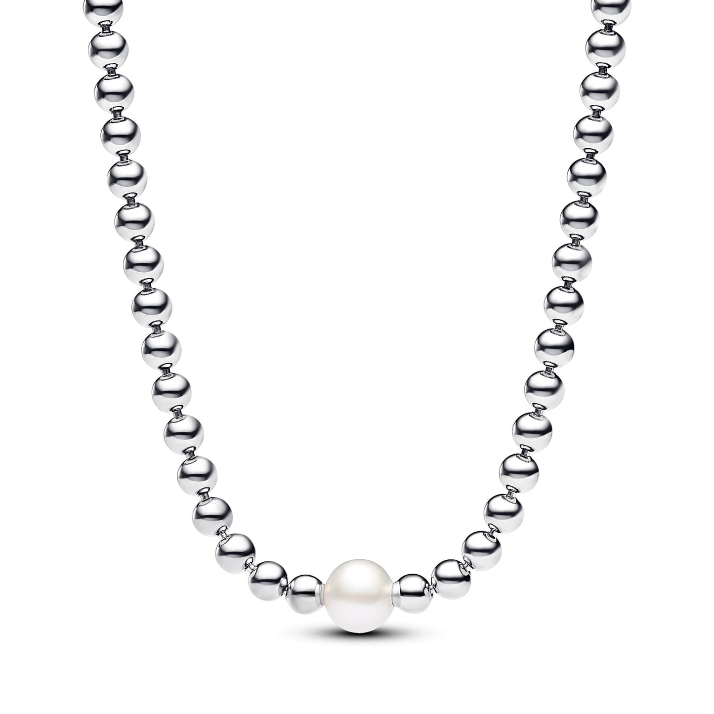 Pandora Treated Freshwater Pearl & Beads Collier Necklace