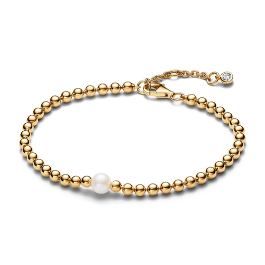Pandora Treated Freshwater Pearl & Beads Bracelet
