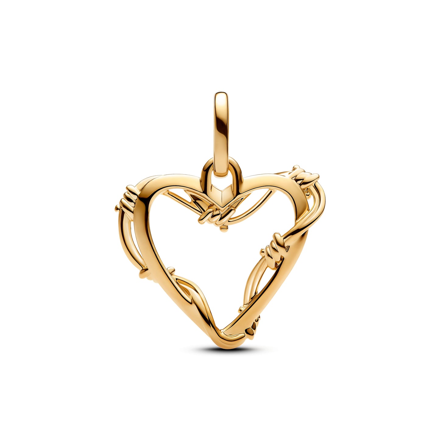 Pandora Wire Heart Dangle Charm