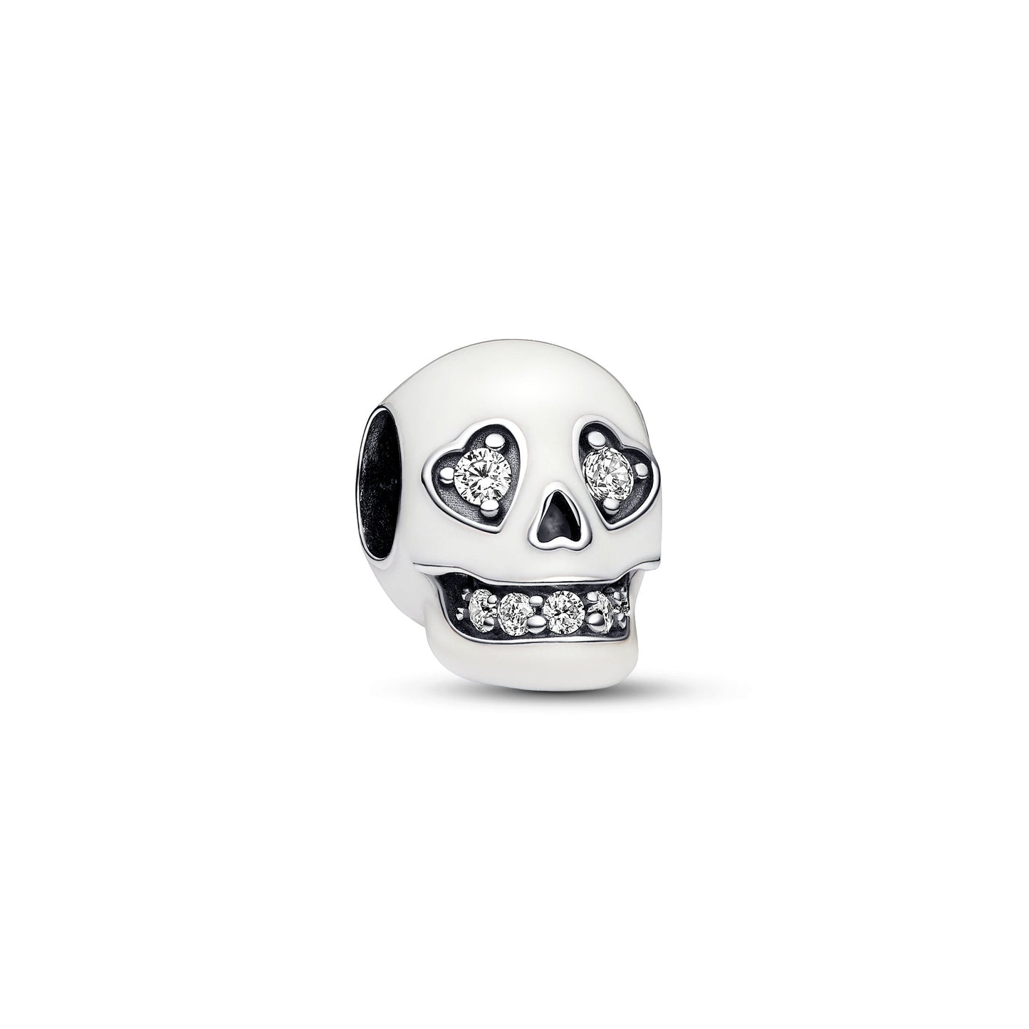 Pandora Glow-in-the-Dark Sparkling Skull Charm