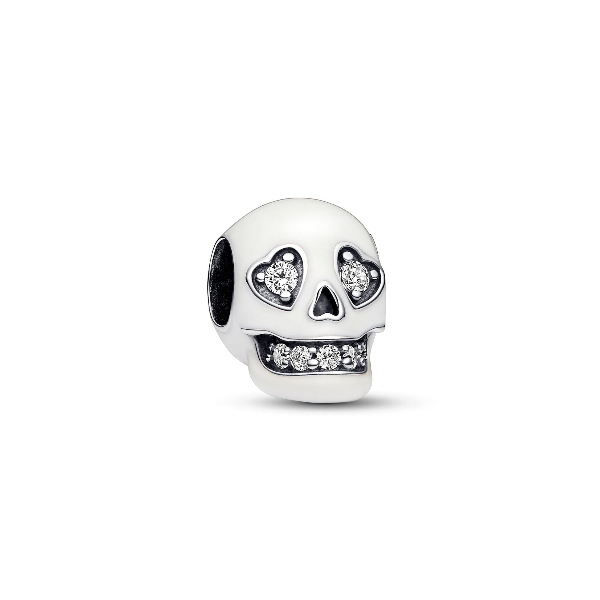 Pandora Glow-in-the-Dark Sparkling Skull Charm