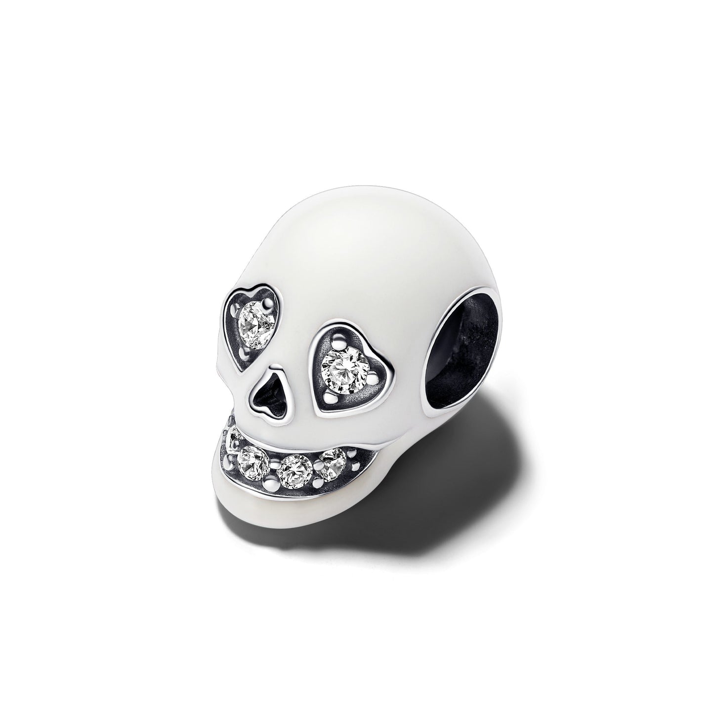 Pandora Glow-in-the-Dark Sparkling Skull Charm