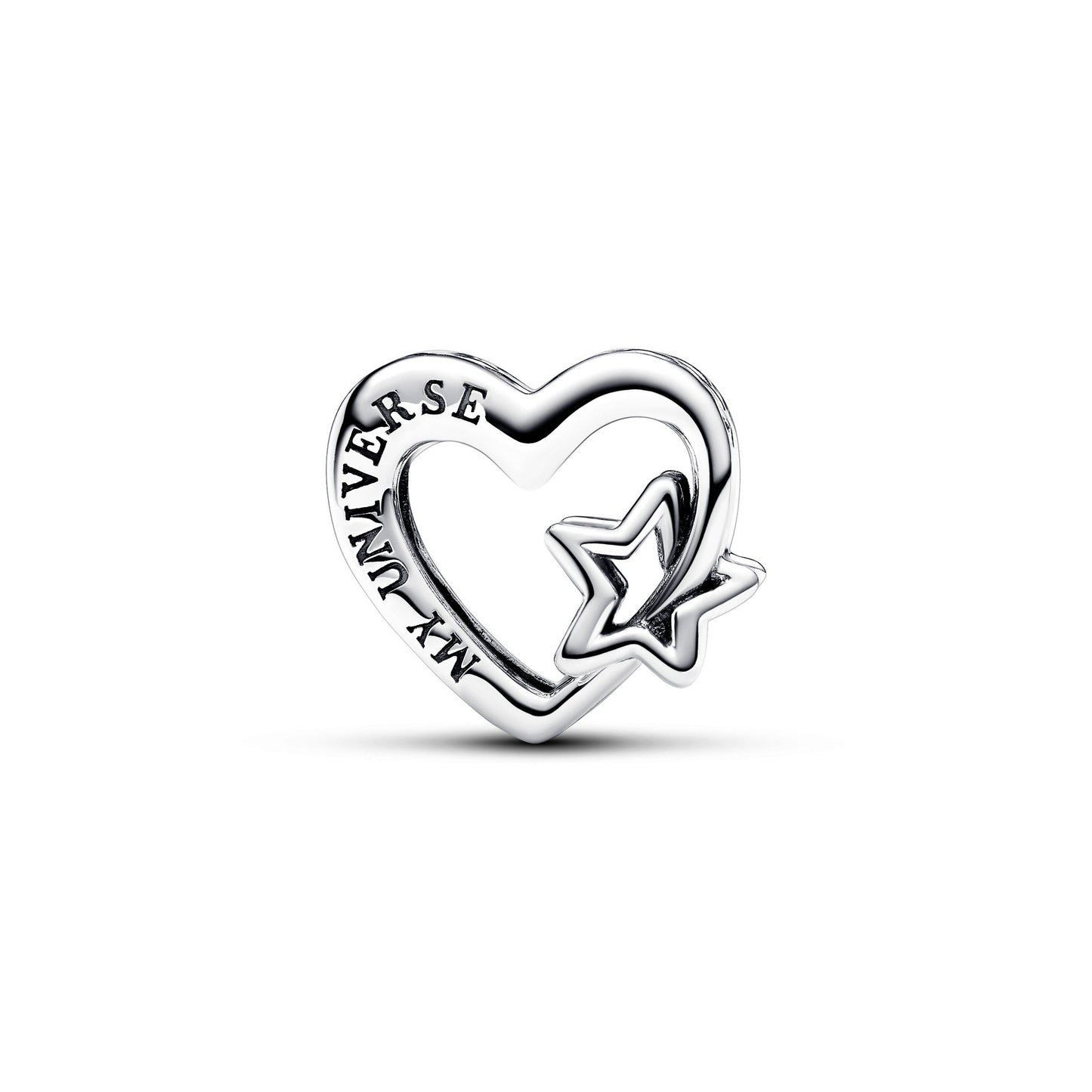 Pandora Openwork Family Heart & Star Charm