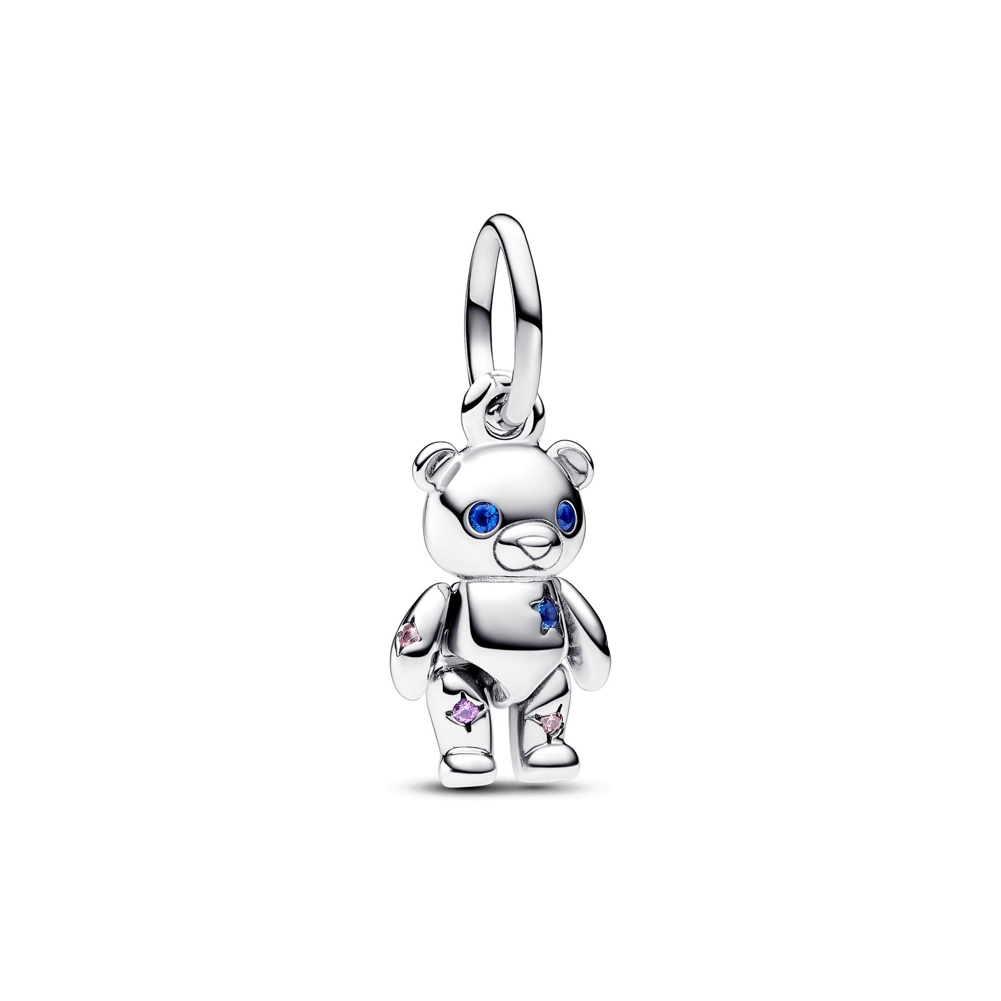 Pandora Movable Teddy Bear Dangle Charm