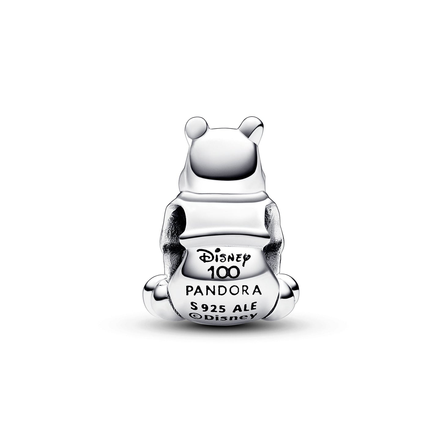 Pandora Disney 100th Anniversary Winnie the Pooh Lab-created Diamond Dangle Charm