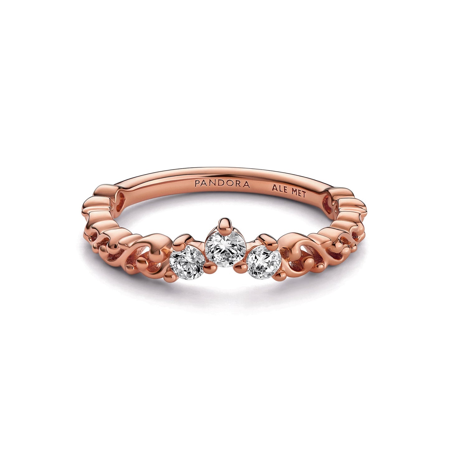 Pandora Regal Swirl Tiara Ring