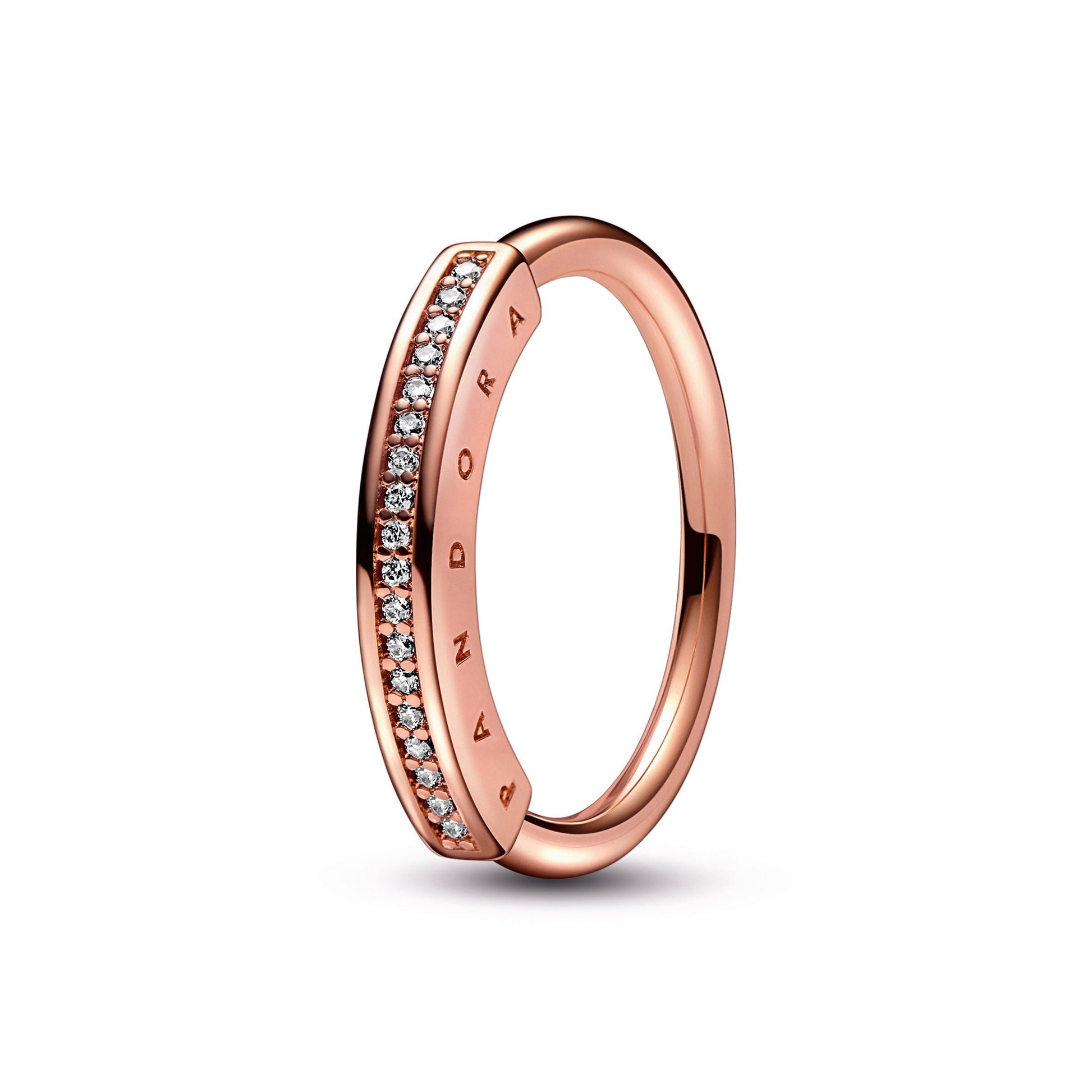 Pandora Signature I-D Pave Ring