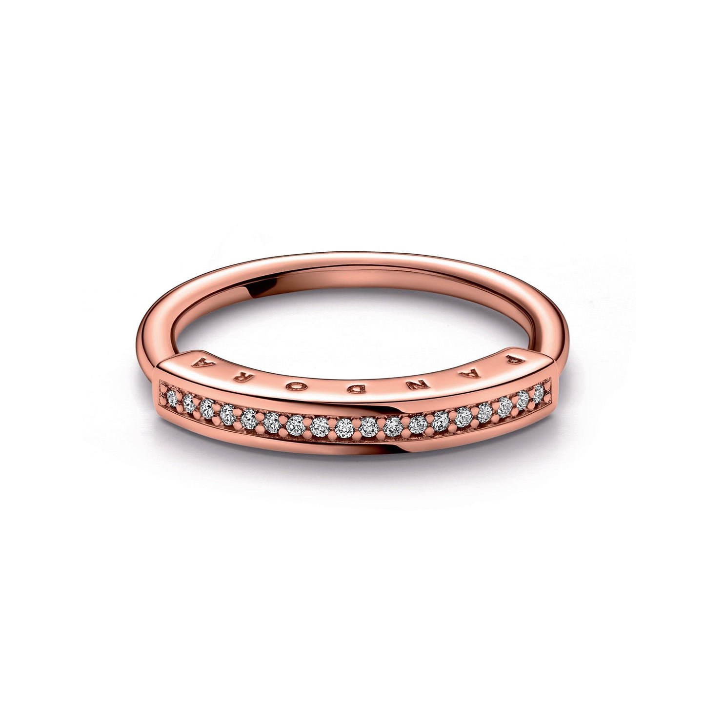 Pandora Signature I-D Pave Ring