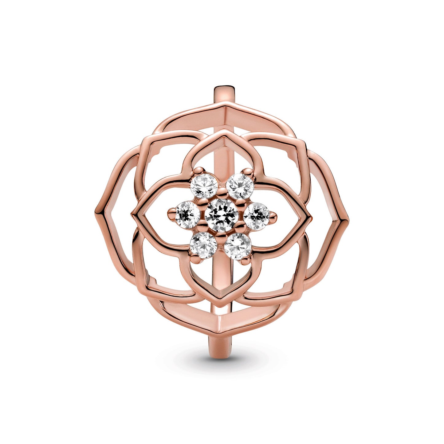 Pandora Rose Petals Statement Ring
