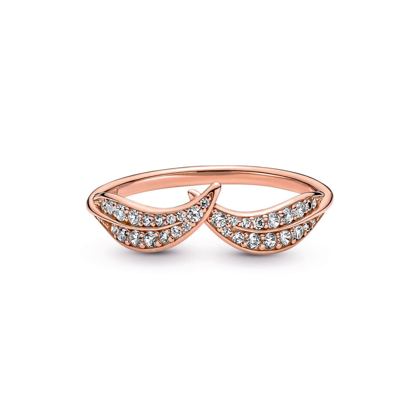 Pandora Sparkling Leaves Ring