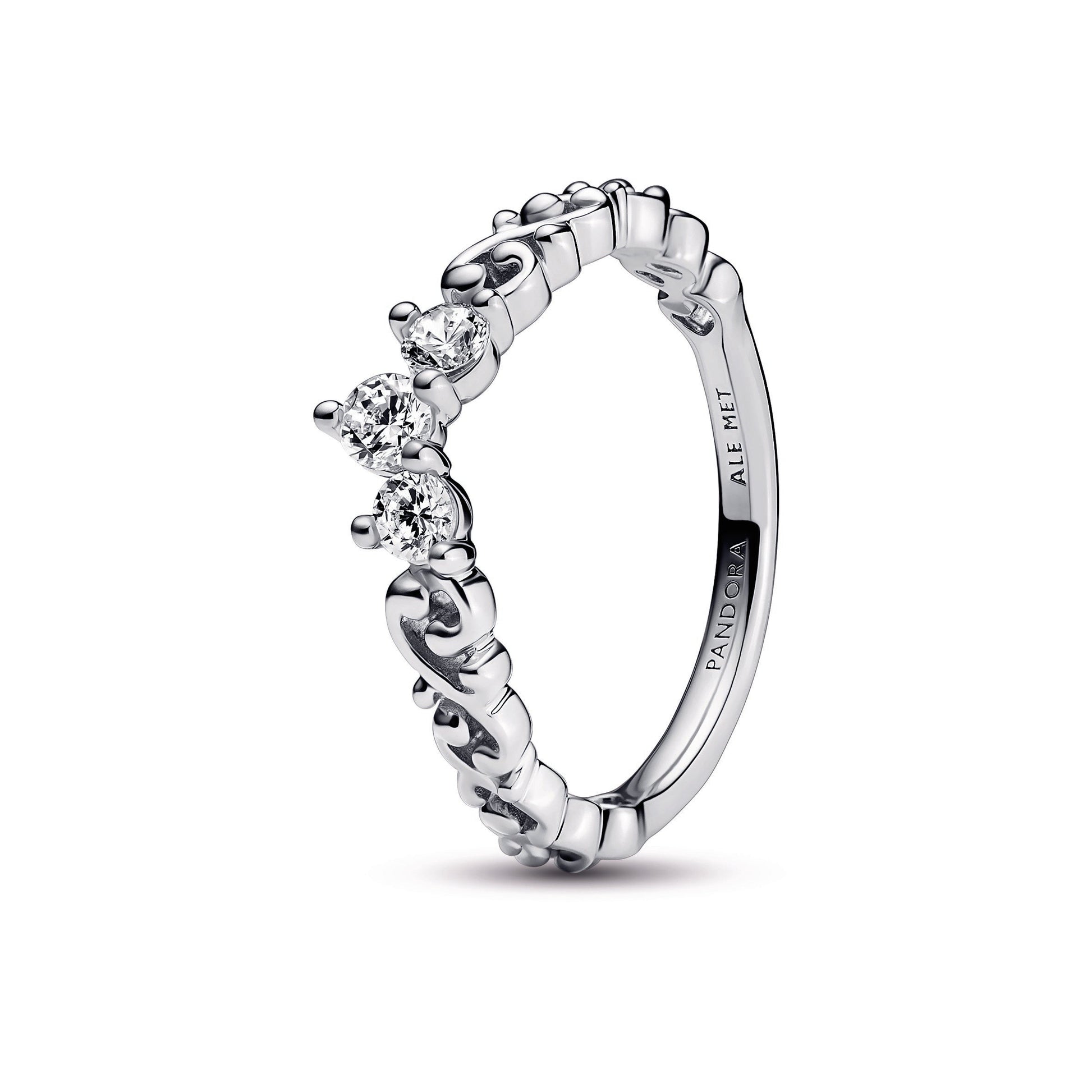 Pandora Regal Swirl Tiara Ring