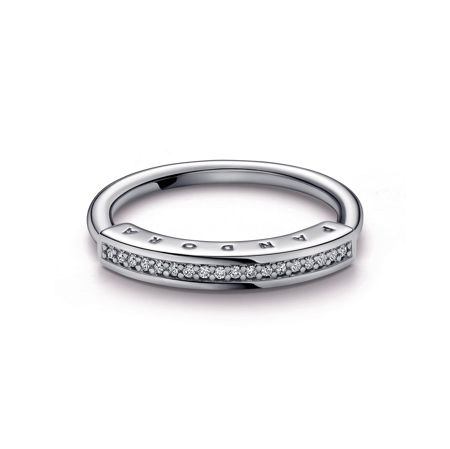 Pandora Signature I-D Pave Ring